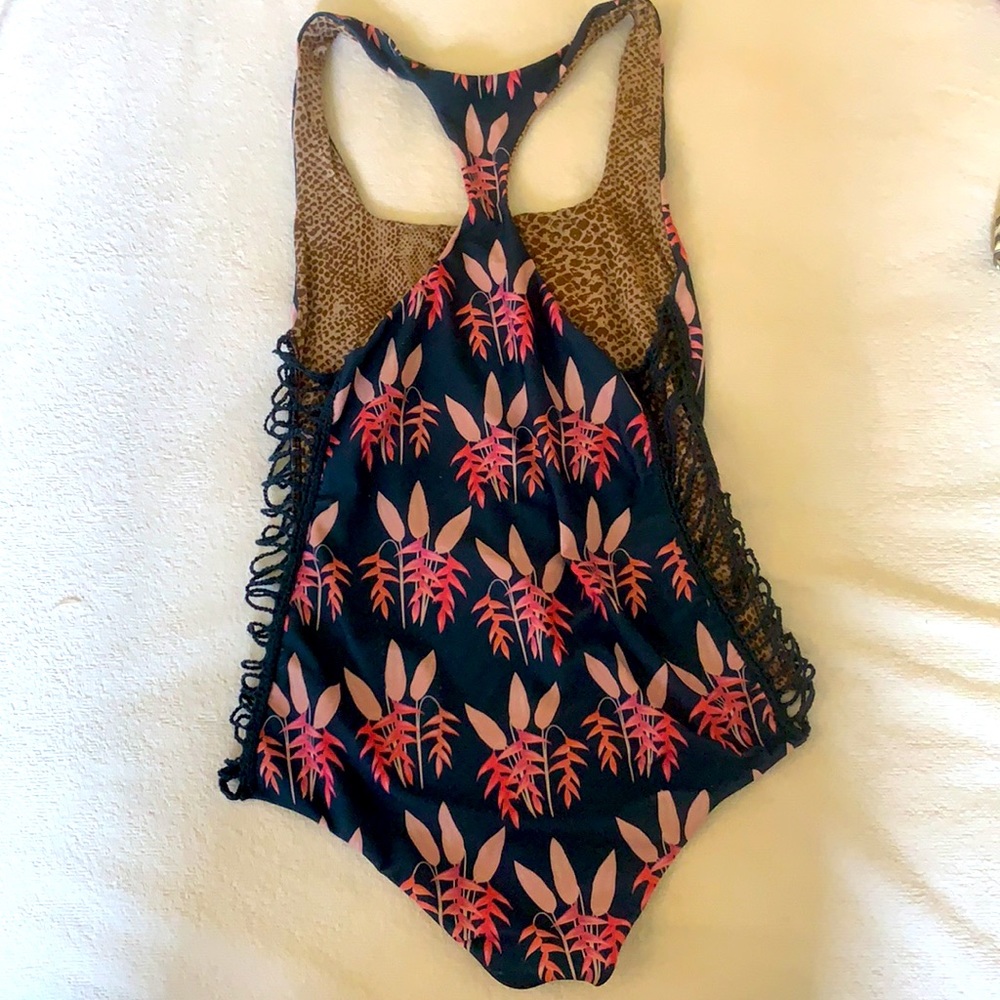 Acacia ipanema heliconia one piece swimwear S